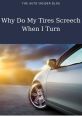 Screeching tires Library The first that hits your ears is the unmistakable screeching of tires in the distance. It is a