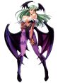 Morrigan Aensland from Darkstalkers, showcasing her iconic bat wings and seductive pose in vibrant colors.