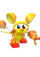 Cute yellow Mouse from Animal Mechanicals with large ears and a playful design, ready for fun and adventure.