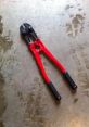 Bolt cutter Library The of a bolt cutter in action is both powerful and intense. The sharp, metallic snap of the blades