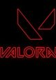 Neon red logo of Valorant, symbolizing the game's energy and competitive spirit in Latin American Spanish.