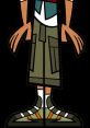 Noah from Total Drama, featuring his unique style with cargo shorts and trendy sneakers, ready for adventure.