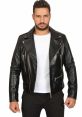 Biker Jacket Library The Biker Jacket in this library is a visceral, heavy thud that resonates with the weight and power of