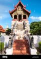 Wat Phra Singh Library The library at Wat Phra Singh in Chiang Mai is a hub of activity, with the of a bustling crowd