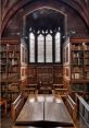 Old english Library The Old English's Library is filled with the melodic of ancient instruments. Strolling through the