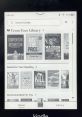 Kindle Library The first I want to highlight is the distinct clang of a Kindle being set down on a metal table. The