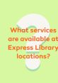 Express SFX Library