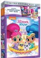 Limited edition Shimmer and Shine gift set featuring DVD and book with Shine and friends in a magical adventure.