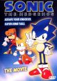 Sonic the Hedgehog DVD cover featuring Sonic and Tails with tagline "Scrape your knuckles. Catch some tails.