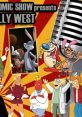 Billy West featured as Stimpy among iconic animated characters in a vibrant comic show backdrop. Fun and nostalgia unite!