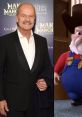 Kelsey Grammer as Stinky Pete the Prospector, showcasing his animated character alongside his live-action persona.