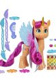 Sunny Starscout from My Little Pony: Make Your Mark, styled with wings, accessories, and vibrant pink hair for creative play.