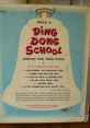 Ding-dong Library The of a bell ringing, reminiscent of a church on a Sunday morning, fills the air. The striking by a