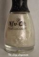 Nfu.Oh Nail Lacquer bottle showcasing the shimmering Oh37 shade with a decorative cap design for stunning nail art.