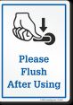 Flush The of a flush toilet is a common noise that we encounter almost every day. It is a simple yet necessary action