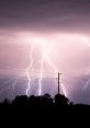 Lightning The of a lightning bolt followed by light rain creates a harmonious symphony in nature. The crackling of