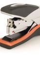 Stapler The distinctive of a stapler clicking is a familiar noise in offices around the world. The sharp, metallic is a