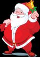 Santa When thinking of Santa Claus, one of the first that come to mind is his jolly laugh. It is a that brings joy and