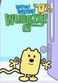 Widget from "Wow! Wow! Wubbzy!" stands happily at a door, inviting fun and adventure for kids.