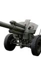 Howitzer The thunderous boom of a howitzer gun blast reverberates through the air during a fierce battle. The powerful