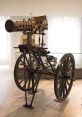 Gatling The unmistakable of a Gatling gun firing 2 times echoes through the air, a rapid succession of bullets being