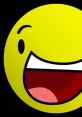 Bright yellow face icon with a big smile and wide eyes, representing happiness in Yellow Face from BFDIA.