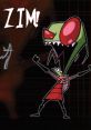 Zim from Invader Zim, featuring vibrant colors and his iconic pose, embodies Richard Horvitz's animated character.