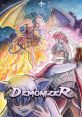 Demonizer video game cover featuring fierce characters in a fiery battle, showcasing unique art and intense action.