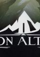 Eon Altar logo featuring stylized mountains, representing an immersive fantasy video game experience.