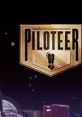 Piloteer logo in a cosmic setting, showcasing the exciting adventure of the video game with vibrant colors and design elements.