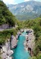 Bovec The faint of people talking echoes through the lush landscape of Bovec, Slovenia. The melodic tones of different