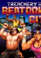 Treachery in Beatdown City showcases dynamic fighters ready for action in a vibrant urban setting, embodying classic beat 'em up vibes.