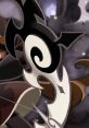 Caramel Arrow Cookie's dynamic weapon featuring sleek black and white design, from Cookie Run Kingdom.