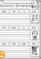 Simple Sentence Builder - English Simple Sentence Builder - English