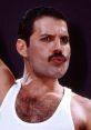 Freddie Mercury showcasing intense expression, iconic style, and charisma in performance for "Broken Version" by AdamCoolStuff.