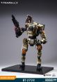 BT-7274 action figure from Titanfall 2, detailed 10-inch deluxe edition showcasing intricate design and articulation.