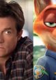 Jason Bateman alongside Nick Wilde, a clever fox from Zootopia, showcasing vibrant animation and humor in film.