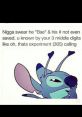 Stitch (Lelo & Stitch) Swears Stitch (Lelo & Stitch) Swears