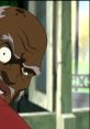 Uncle Ruckus from "The Boondocks," showcasing his distinctive features and unique expression in a thoughtful moment.