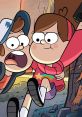 Dipper and Mabel Pines from Gravity Falls, sharing a fun moment in the mysterious forest. Adventure awaits!