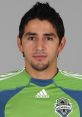 Portrait of Leo Gonzalez in a Seattle Sounders FC jersey, showcasing his commitment to soccer and athletic spirit.