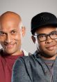 Keegan-Michael Key and Jordan Peele smiling, showcasing their chemistry from the comedy series "Key & Peele.