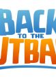 Colorful logo for 'Back to the Outback,' featuring playful lettering with blue and orange hues.