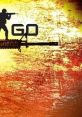 Silhouette of a soldier with a rifle against a fiery backdrop, featuring the "GO" logo, representing Counter Strike Global Offensive.