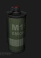 Smoke Grenade (Games) A grenade is an explosive weapon typically thrown by hand, but can also refer to a shell (explosive