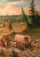 The Oregon Trail The Oregon Trail was a 2,170-mile (3,490 km) east-west, large-wheeled wagon route and emigrant trail in the