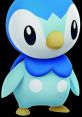 Cute Piplup featuring blue and white colors, known for its playful personality and Water-type abilities in Pokémon.