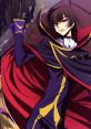 Lelouch Vi Britannia in striking attire holds a gun, showcasing his charismatic and rebellious persona from Code Geass.