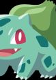 Cute Bulbasaur character with bright green leaves, capturing the essence of this beloved Pokémon. Perfect for fans and collectors.