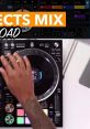 DJ controller in use, highlighting effects mix and beat adjustments for seamless music production and live mixing.